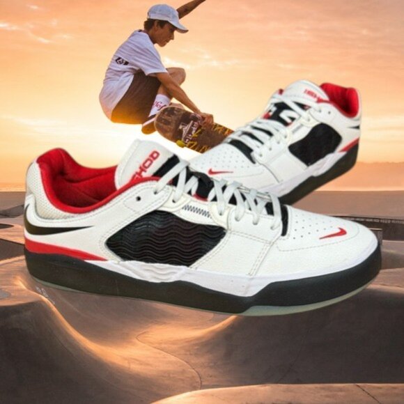 Nike SB Ishod Wair Premium Low Chicago DZ5648-100 Skateboard Shoes Size US 7 - Picture 1 of 13
